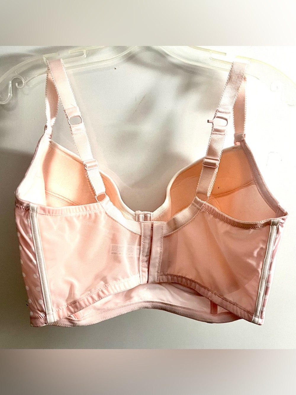 Parfait Pink Polka Dot Longline Bra – Size 34K (US) 💗 NWOT - Picture 2 of 4